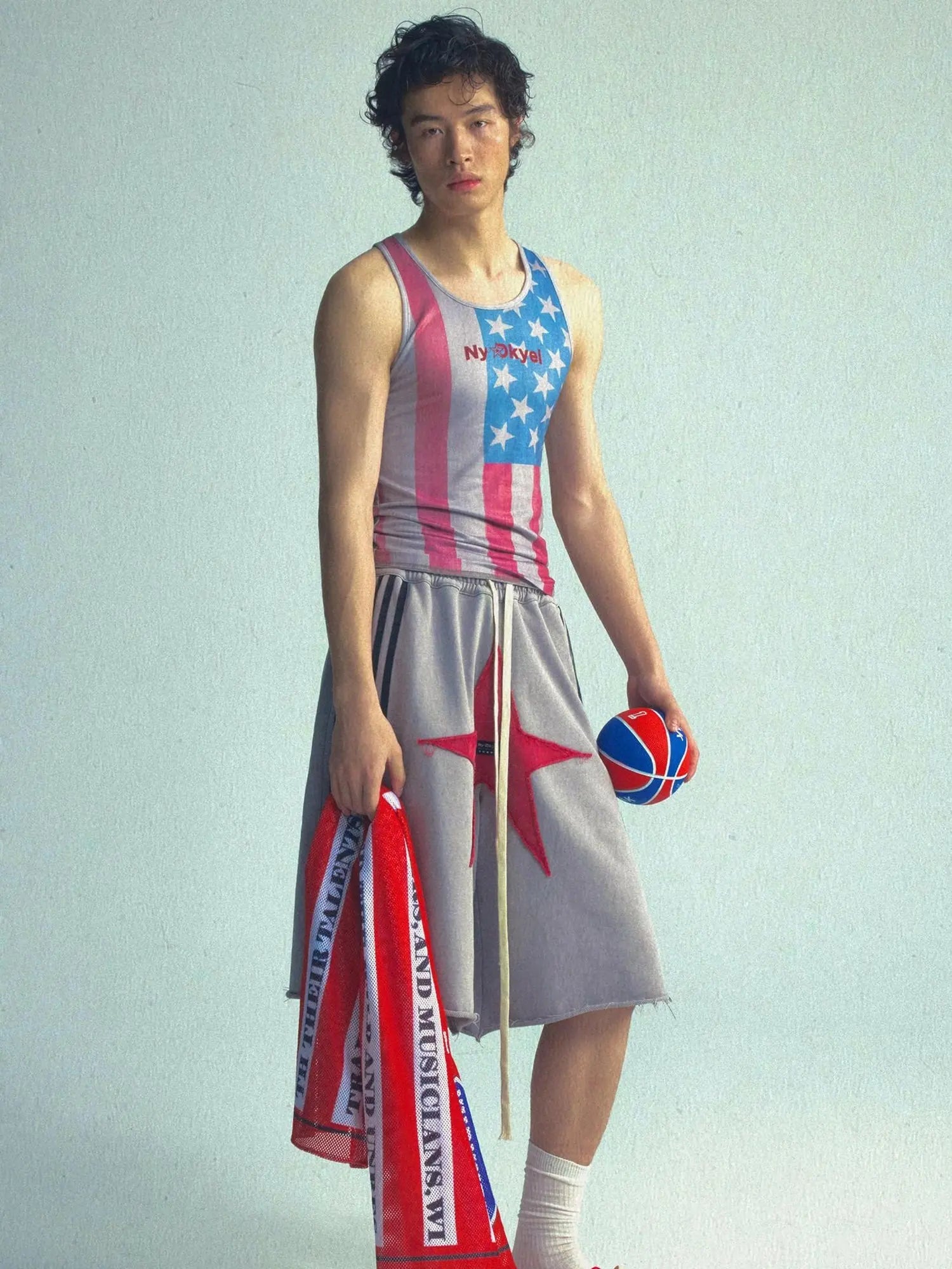 Vintage 80s Graphic Print Tank Top