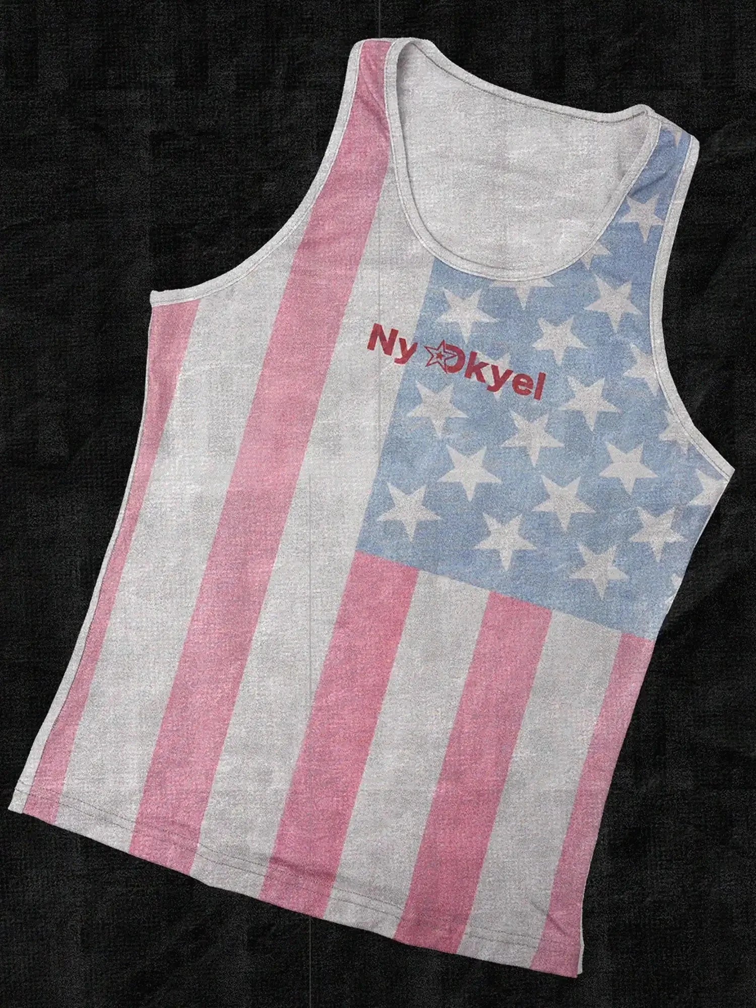 Vintage 80s Graphic Print Tank Top