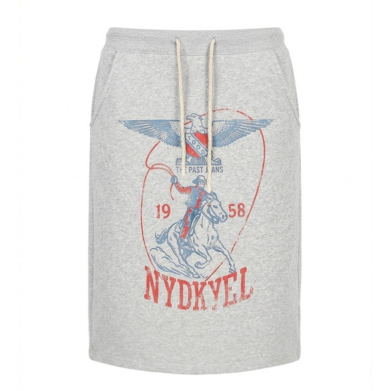 NyDkyel_Vintage_British_Badge_Knight_Print_Drawstring_H_Line_Women&