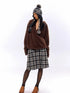 Vintage Mohair Polo Neck Long Hair Sweater
