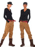 NyDkyel Waterproof Camouflage Low Waist Tapered Pocketed Unisex Cotton Pants