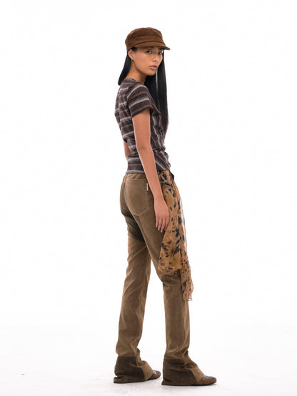 NyDkyel Western Vintage Reinforced Crotch Micro Flare Women&