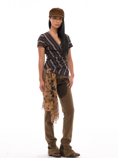 Wild Print Lightweight Rectangle Scarf