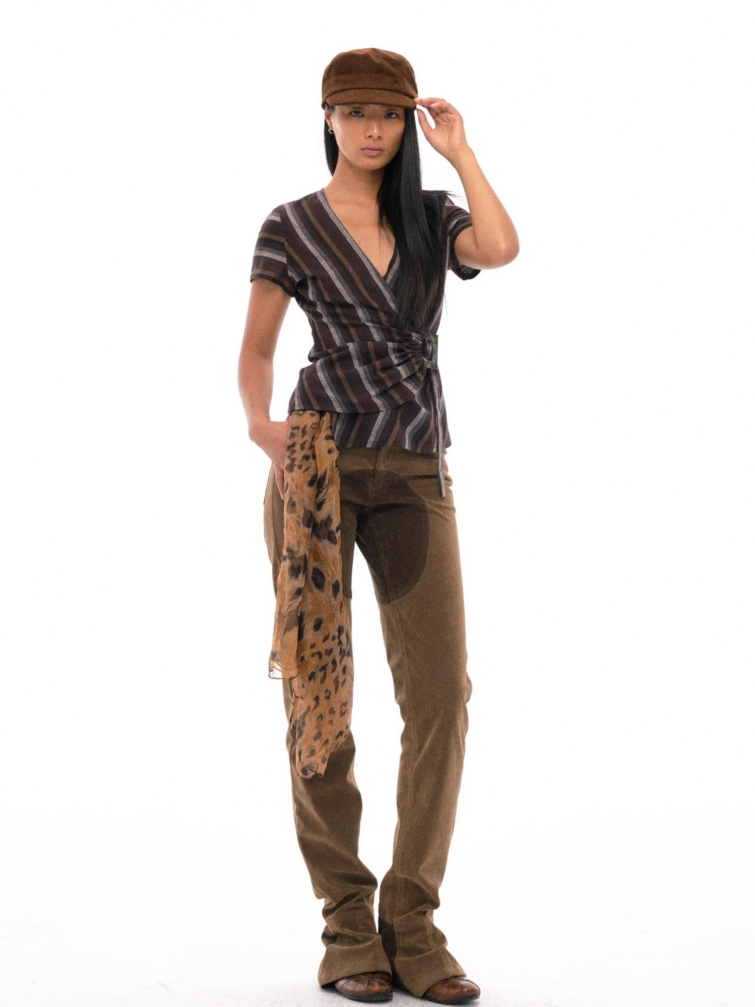 Wild Print Lightweight Rectangle Scarf