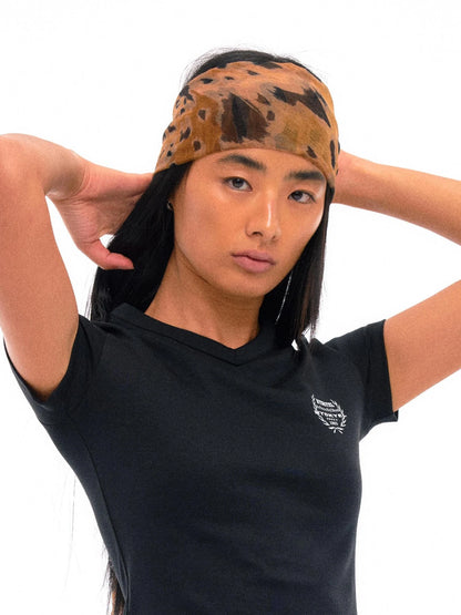 Wild Print Lightweight Rectangle Scarf