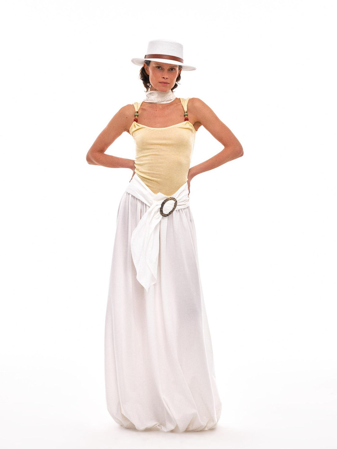 NyDkyel Zebra Adjustable Wrap Skirt With Detachable Bustier