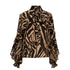 NyDkyel_Zebra_Print_Ruffle_Collar_Metal_Button_Embellished_Women&