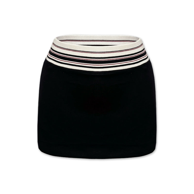 Stripe Fit Athletic Skirt