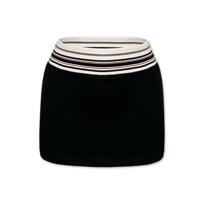 Stripe Fit Athletic Skirt