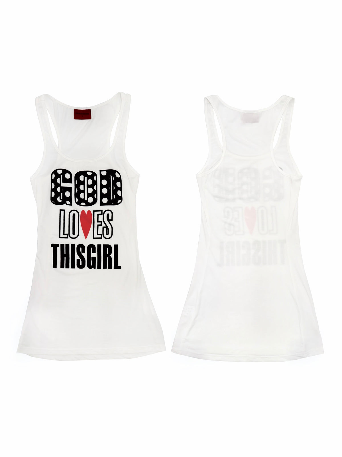 ONNASENSHI_Sheer_Printed_Letter_Racerback_Long_Fitted_Women&