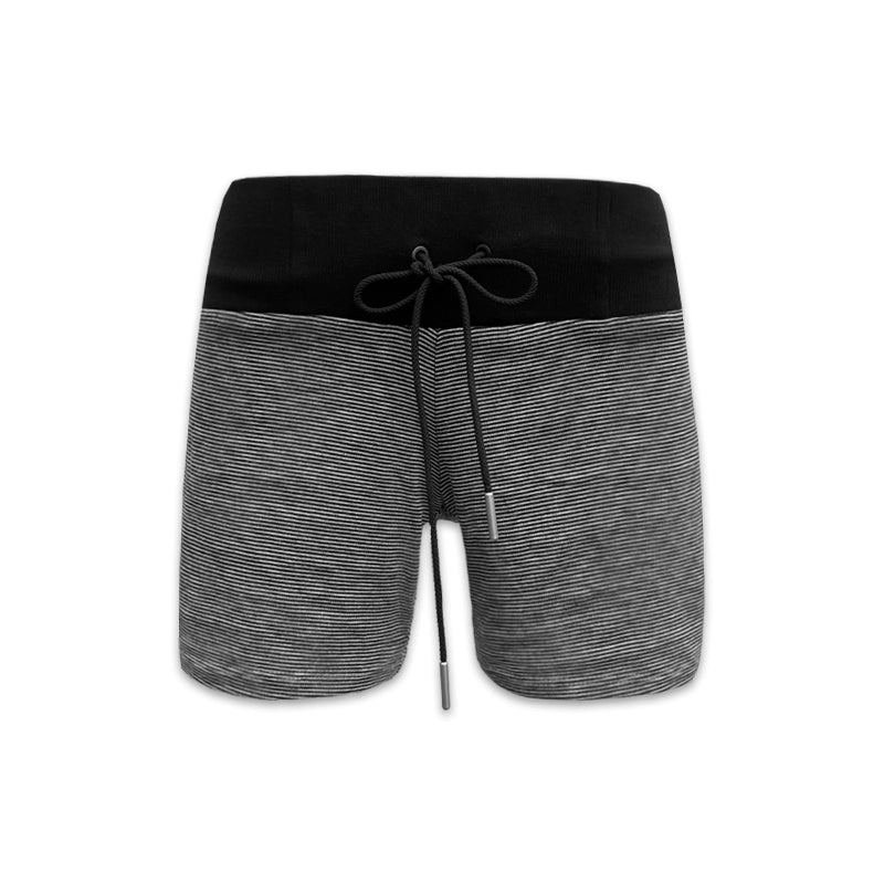 Stripe Texture Yoga Running Shorts