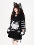 CRAZYGIRL_Cute_Cat_Fish_Jacquard_Loose_Hooded_Women&