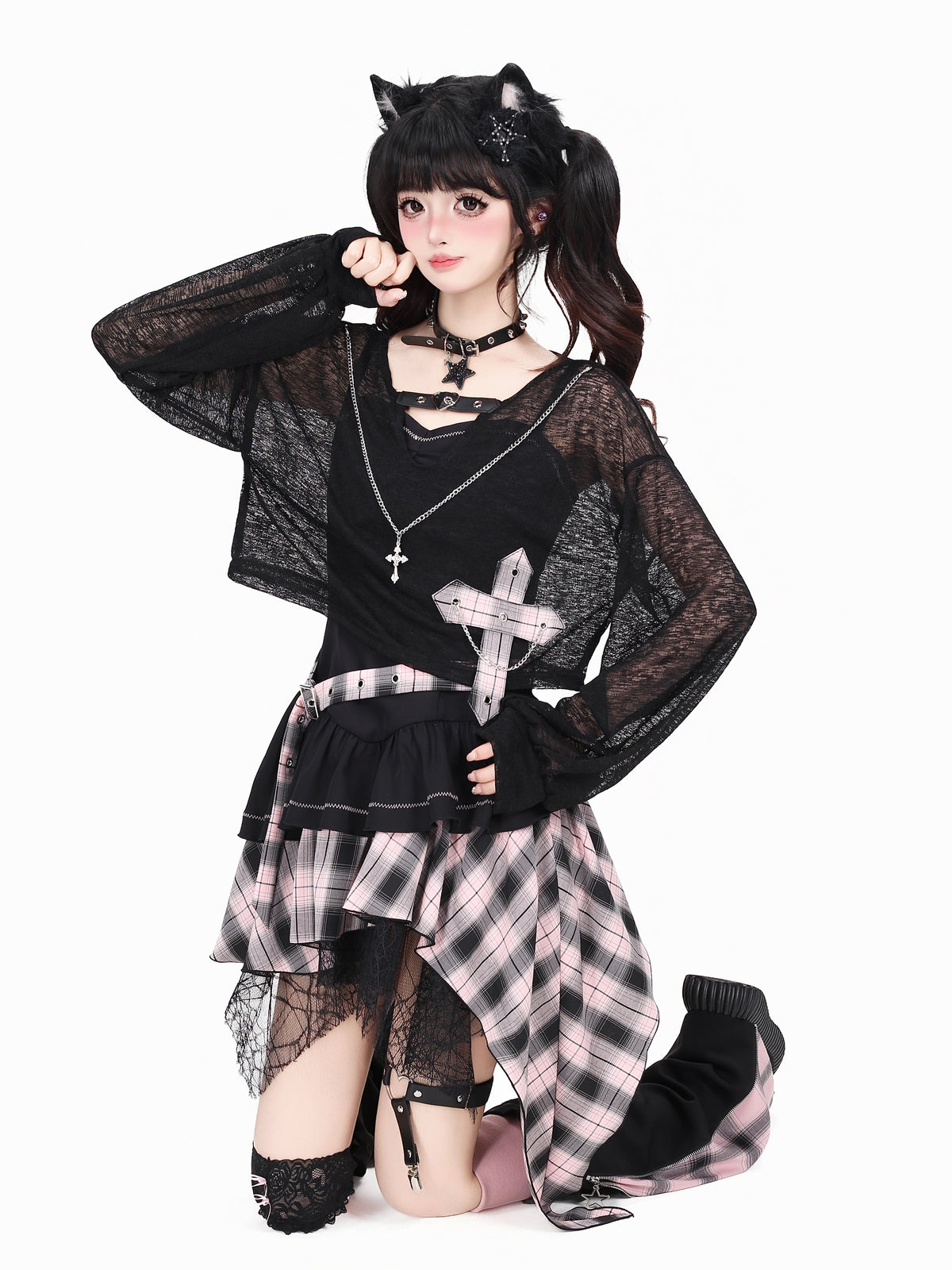Crazy_Girl_Y2k_Gothic_Irregular_Overlay_Sleeveless_Women&