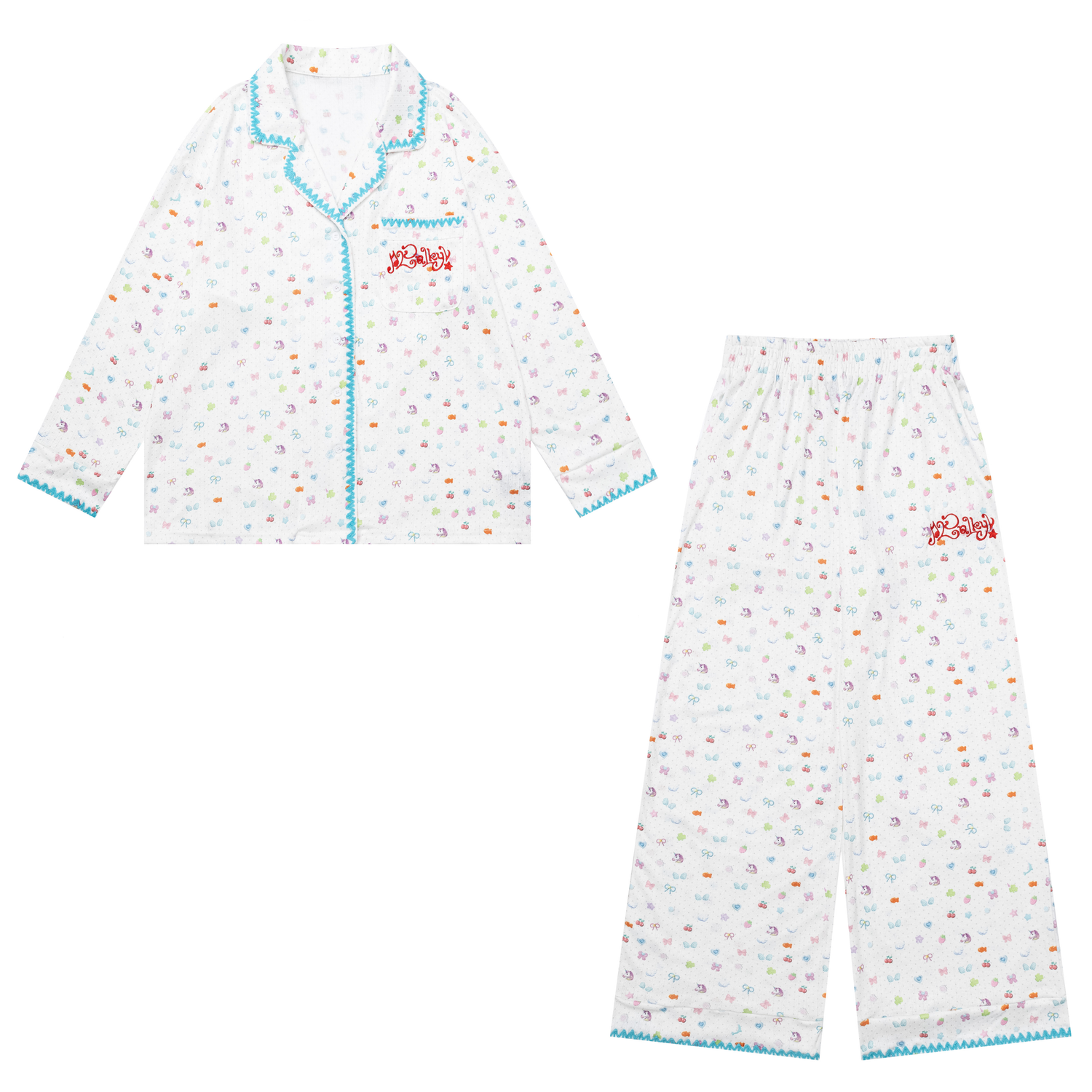 Crazy_Girl_Colorful_Bunny_Allover_Print_Loose_Button_Women&