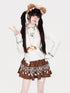 CRAZYGIRL_Bear_Embroidered_Slim_Fit_Half_High_Neck_Women&