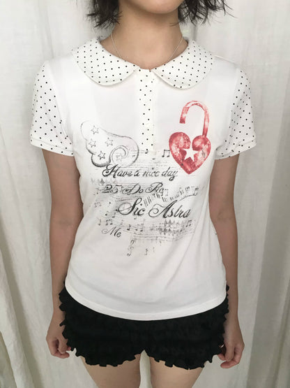 SicAstra_Polka_Dot_Angel_Wing_Heart_Lock_Doll_Collar_Women&