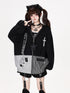CRAZYGIRL_Striped_Patchwork_Hooded_Loose_Fit_Women&