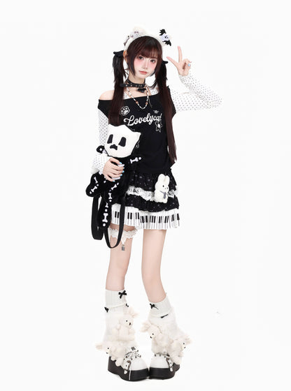 Crazy_Girl_Cat_Ear_Halter_Polka_Dot_Splice_Women&