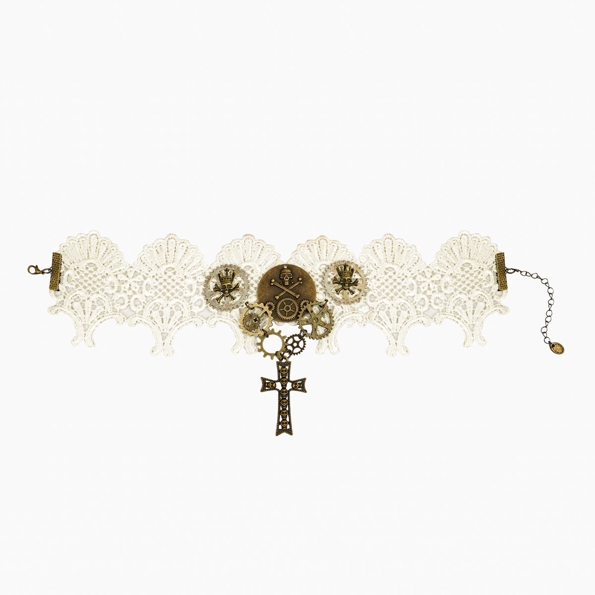 Nico_Molly_White_Sweet_Cool_Cross_Pendant_Single_Chain_Women&