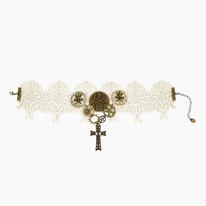 Nico_Molly_White_Sweet_Cool_Cross_Pendant_Single_Chain_Women&