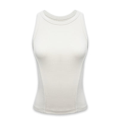 Fitted Ribbed Yoga Tank Top