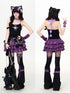 Crazy_Girl_3d_Star_Heart_Applique_Tie_Bow_Halter_Slim_Cropped_Women&