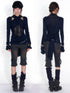 OPEN_AESTHETIC_Cross_Neck_Tencel_Mesh_Lace_Panel_Women&