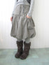 ang_project_Star_Studded_Drawstring_Bubble_Hem_Denim_Women&