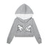 CRAZYGIRL_Gray_Polka_Dot_Butterfly_Wing_Hooded_Short_Loose_Women&