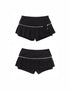 ONNASENSHI_Asymmetric_Detachable_Pleated_Hem_Exposed_Zip_Mid_Waist_Women&