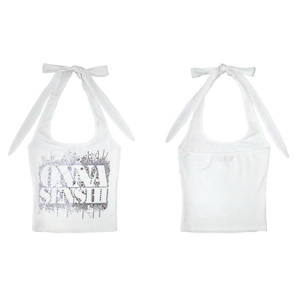 ONNASENSHI_Black_White_Rhinestone_Letter_Strappy_Backless_Women&