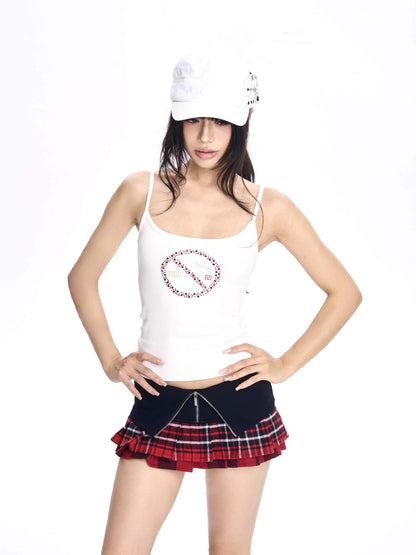 ONNASENSHI_Rhinestone_No_Smoking_Motif_Slim_Fit_Thin_Strap_Women&