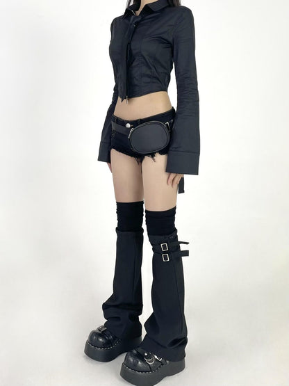 ONNASENSHI Spliced Two Layer Stacked Women&