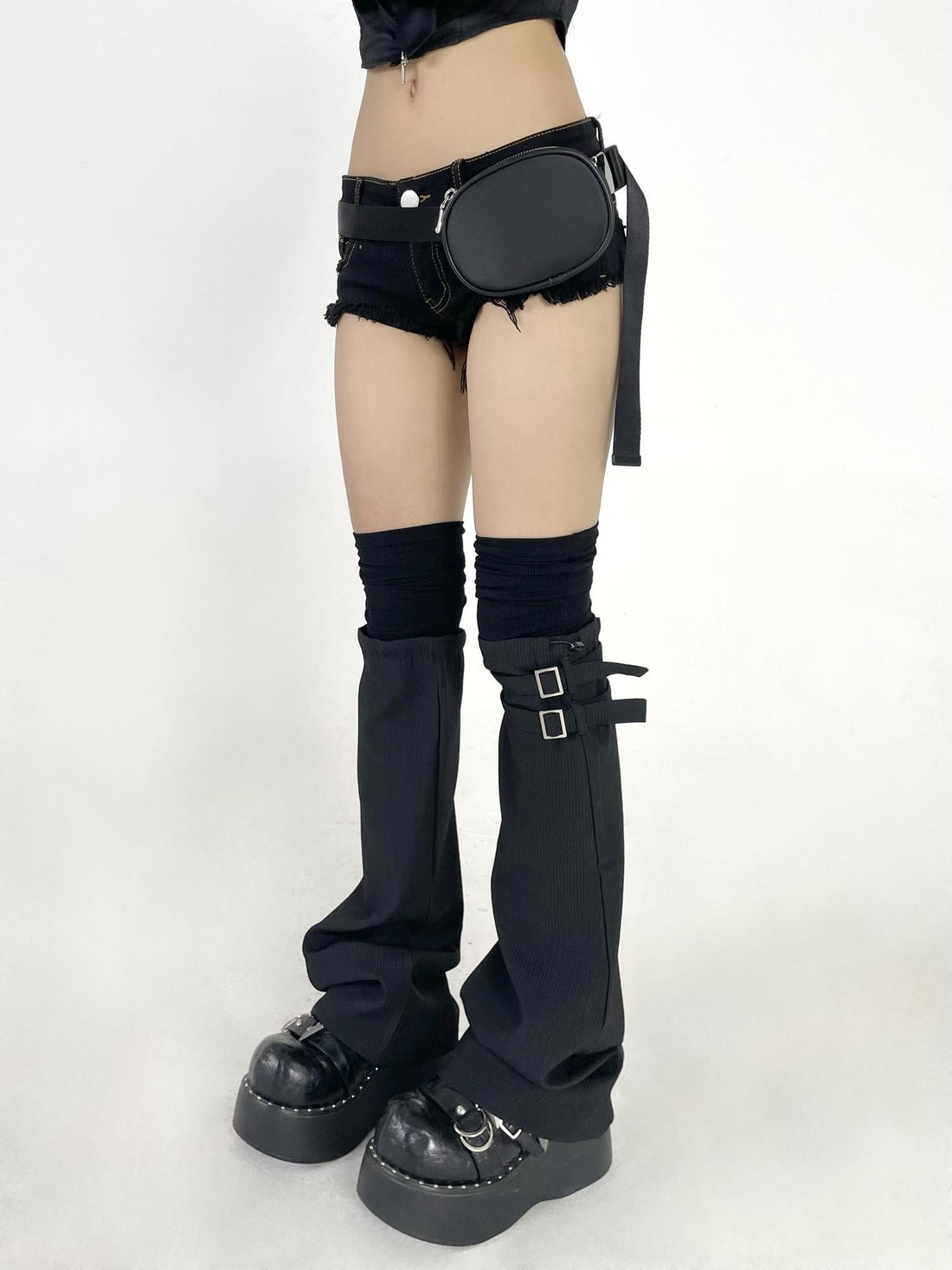 ONNASENSHI Spliced Two Layer Stacked Women&