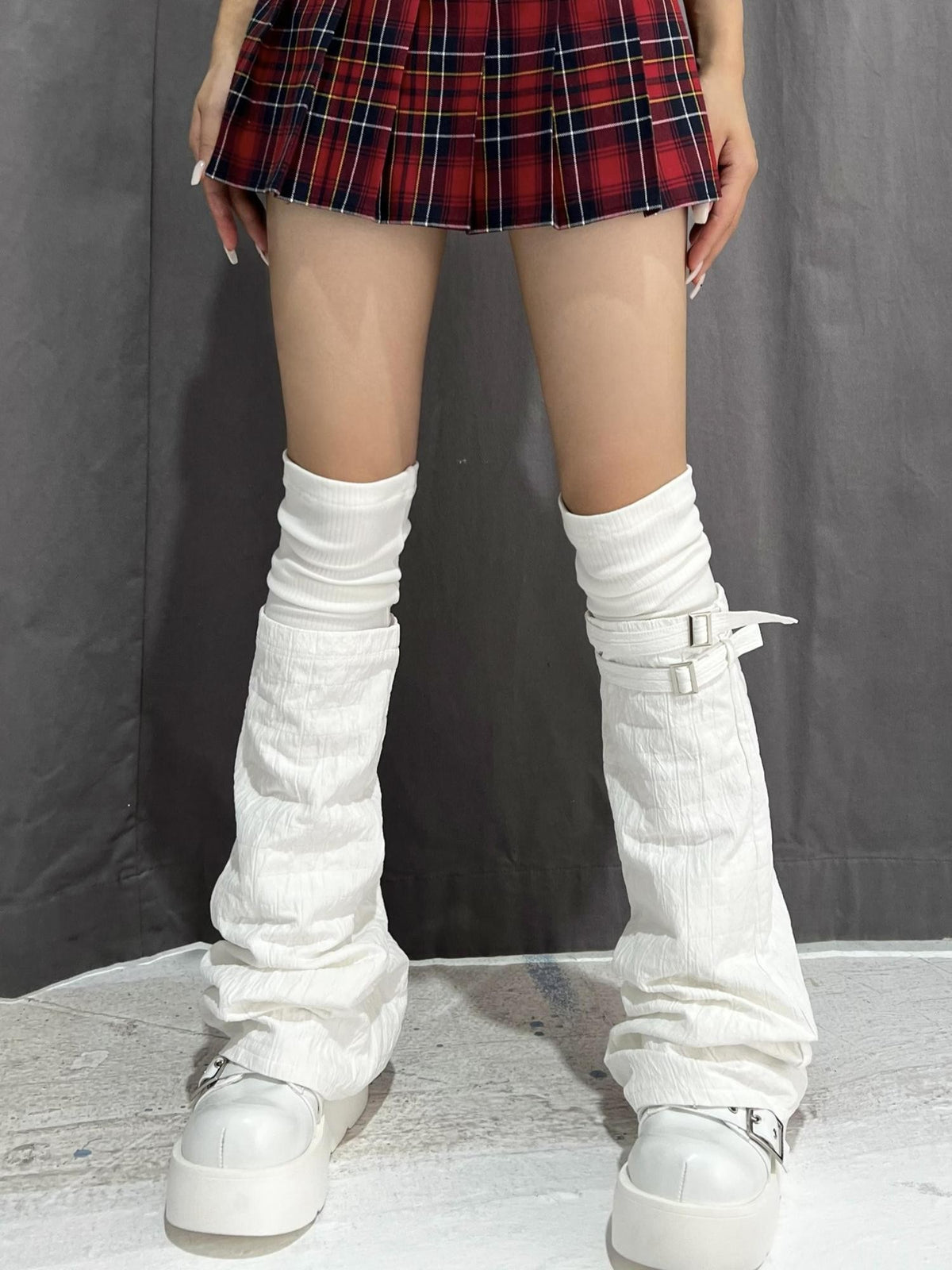 ONNASENSHI Spliced Two Layer Stacked Women&