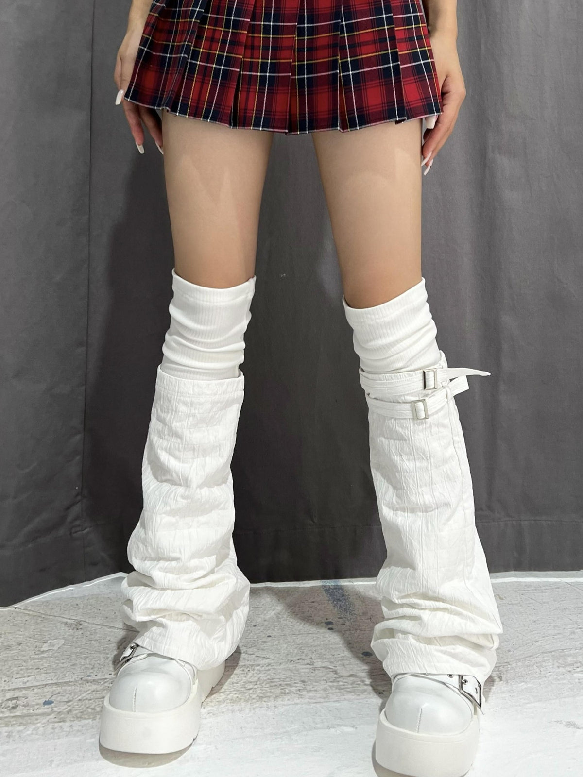 ONNASENSHI Spliced Two Layer Stacked Women&