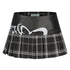 ONNASENSHI_Vintage_Plaid_Pu_Leather_Trim_Low_Waist_Women&