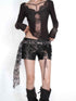 OPEN_AESTHETIC_Leopard_Print_Ribbon_Multi_Strap_Metal_Buckle_Low_Rise_Women&