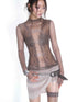 OPEN_AESTHETIC_Sexy_Rhinestone_Studded_Turtleneck_Long_Sleeve_Sheer_Mesh_Women&