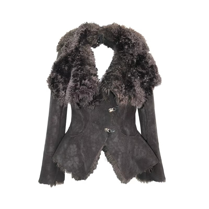 OPEN_AESTHETIC_Warm_Faux_Fur_Lined_Boxy_Gothic_Lapel_Long_Sleeve_Women_Black_Purple_Jacket_MISSTT