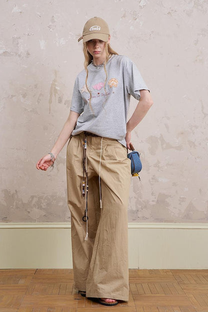 DIDDI MODA Oceanic Patchwork Cotton Tee