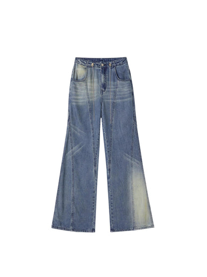 OfAkiva Airflow Washed Ombre Cool Touch Wide Leg Jeans