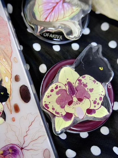 OfAkiva Akiva Cat Print Shockproof Phone Case