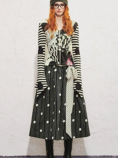 OfAkiva Akiva Effy Original Cat Chase Print Hoodie