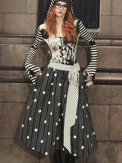 OfAkiva Akiva Effy Original Cat Chase Print Hoodie