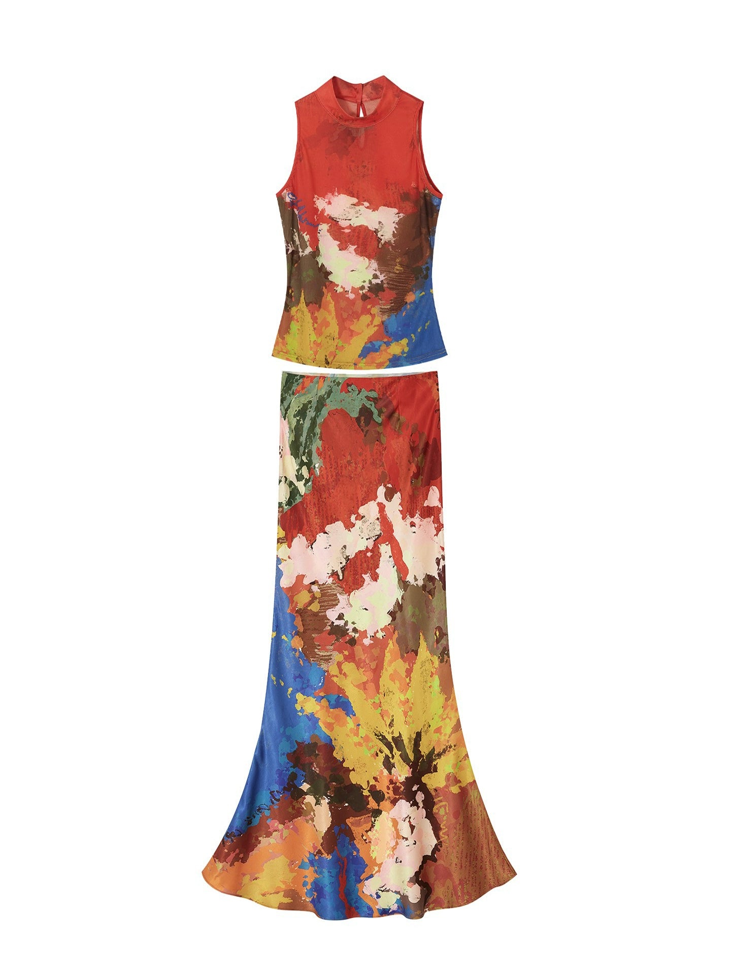 OfAkiva_Akiva_Nuwa_Brushstroke_Print_Vest_Bias_Cut_Skirt_Set_MISSTT