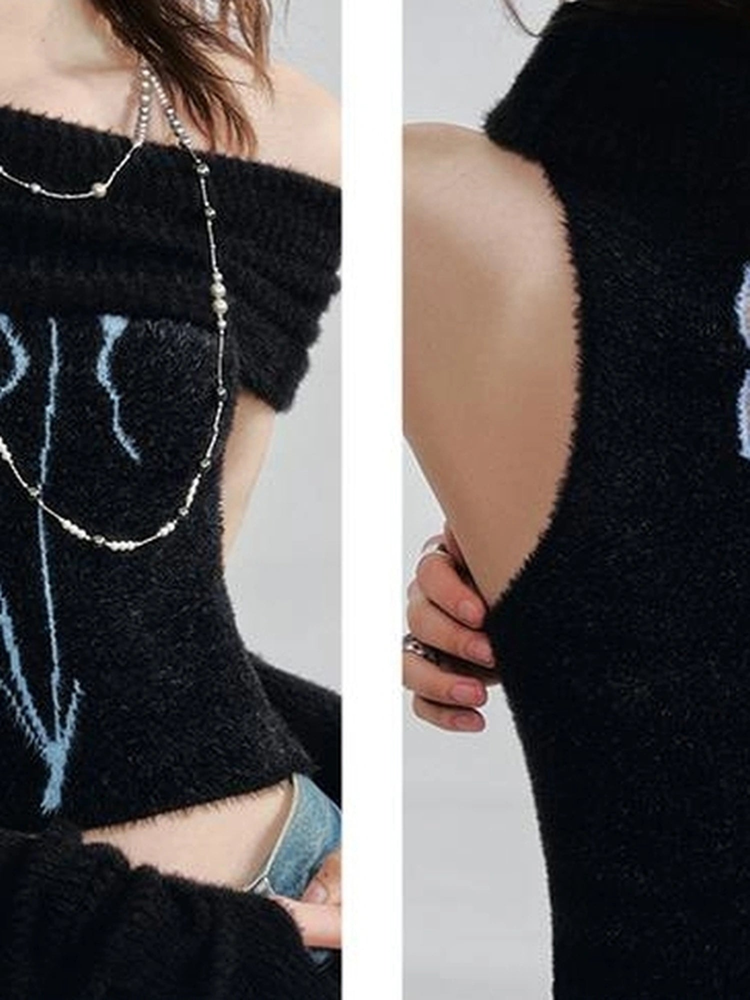 OfAkiva Akiva Orchid Valley Sleeveless Knit Vest