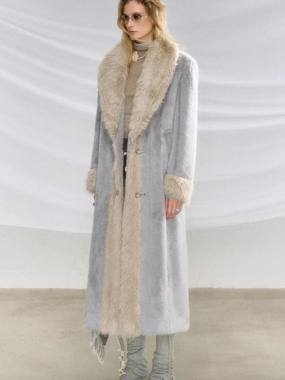 OfAkiva Akiva Textured Wool Blend Winter Coat