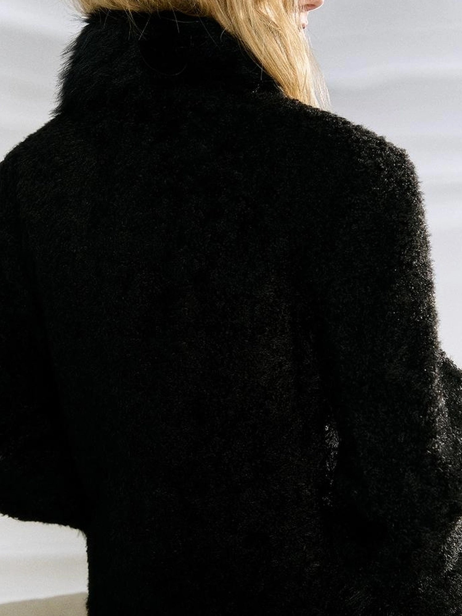 OfAkiva Akiva Textured Wool Blend Winter Coat