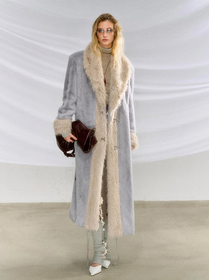 OfAkiva Akiva Textured Wool Blend Winter Coat